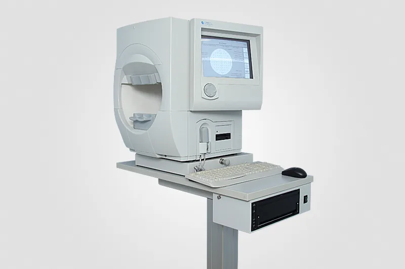 aparelho que faz o exame de campo visual computadorizado ou campímetro